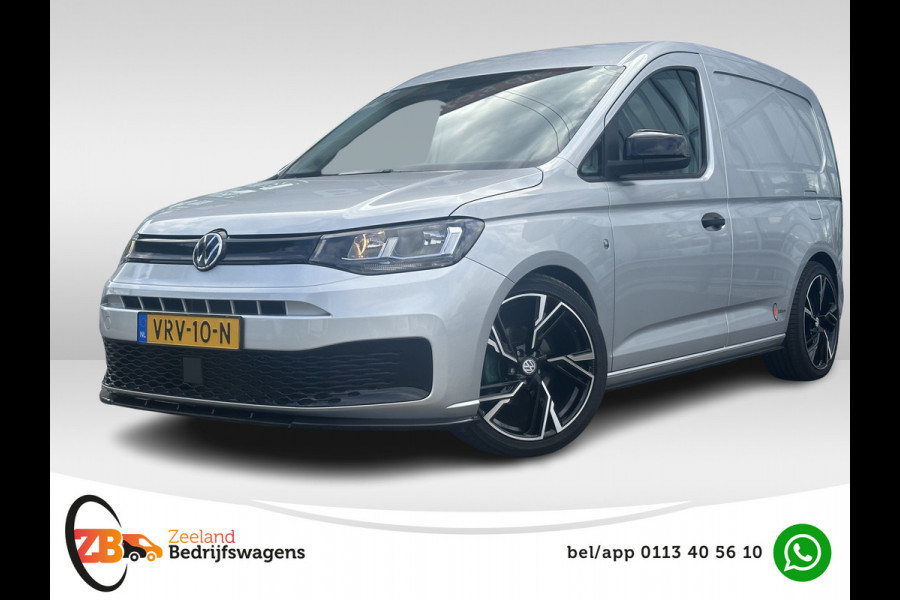 Volkswagen Caddy Cargo 2.0 TDI 200pk ZB Edition | Leder | 19'' Velgen | Spoilers | Verlaagd | Carplay .