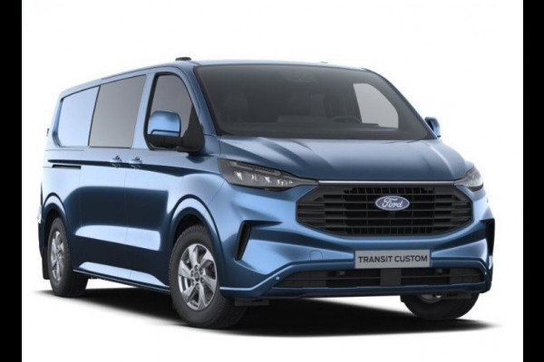 Ford Transit Custom 2.0 TDci 170pk L2 H1 Limited DC Airco Navigatie Camera 2x Schuifdeur