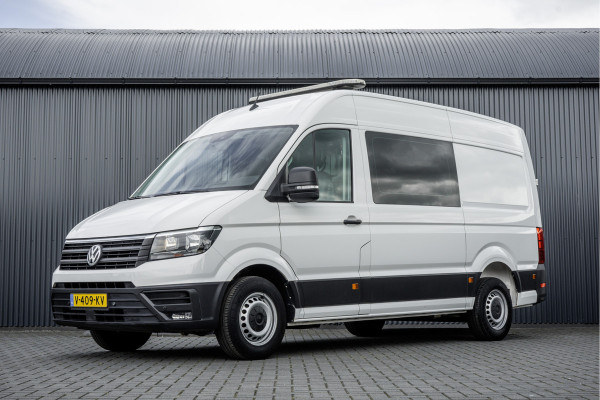 Volkswagen Crafter 2.0 TDI L3H2 | Euro 6 | 140 PK | Cruise | Airco | Inrichting | Standkachel