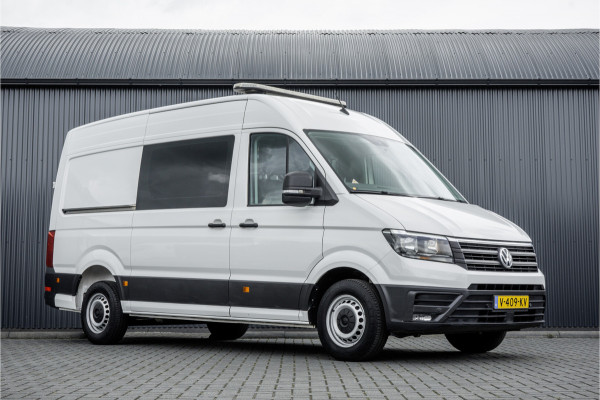 Volkswagen Crafter 2.0 TDI L3H2 | Euro 6 | 140 PK | Cruise | Airco | Inrichting | Standkachel