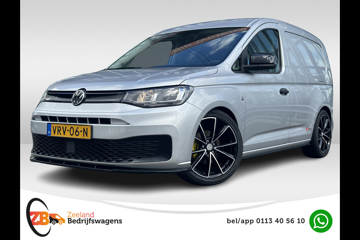 Volkswagen Caddy Cargo 2.0 TDI 200pk ZB Edition | Leder | 19'' Velgen | Spoilers | Verlaagd | Carplay .