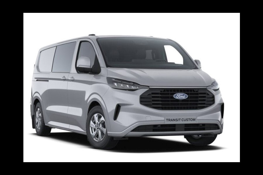 Ford Transit Custom 2.0 TDci 170pk L2 H1 Limited DC Airco Navigatie Camera 2x Schuifdeur