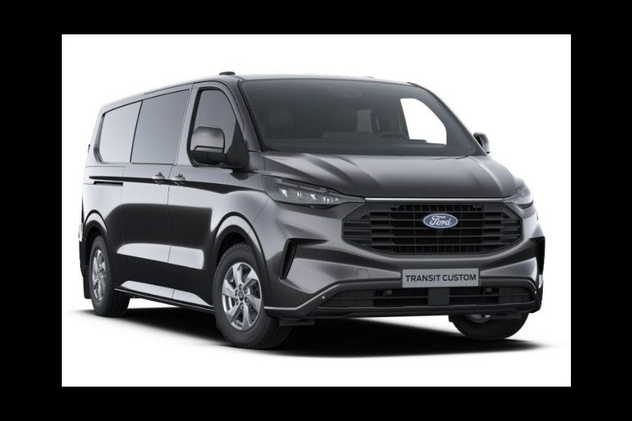 Ford Transit Custom 2.0 TDci 170pk L2 H1 Limited DC Airco Navigatie Camera 2x Schuifdeur