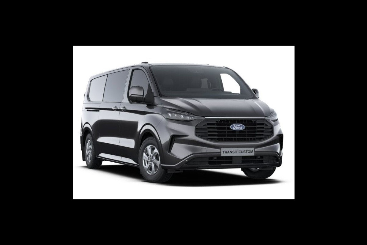 Ford Transit Custom 2.0 TDci 170pk L2 H1 Limited DC Airco Navigatie Camera 2x Schuifdeur