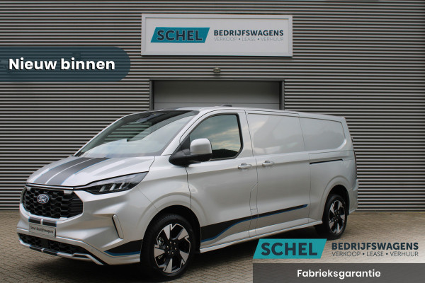 Ford Transit Custom 300 2.0 TDCI L2H1 Sport 170pk - 2x Schuifdeur - 19" LM velgen - ACC - Blind spot - Navi - Camera - Verwarmd stuur - Rijklaar