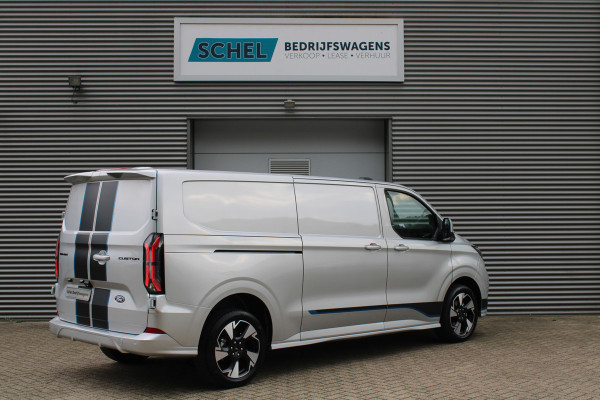 Ford Transit Custom 300 2.0 TDCI L2H1 Sport 170pk - 2x Schuifdeur - 19" LM velgen - ACC - Blind spot - Navi - Camera - Verwarmd stuur - Rijklaar