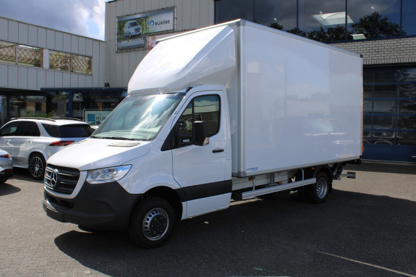 Mercedes-Benz Sprinter 515 CDI L3 Bakwagen met laadklep Dhollandia 1000 KG klep, MBUX met Apple Carplay / Android Auto