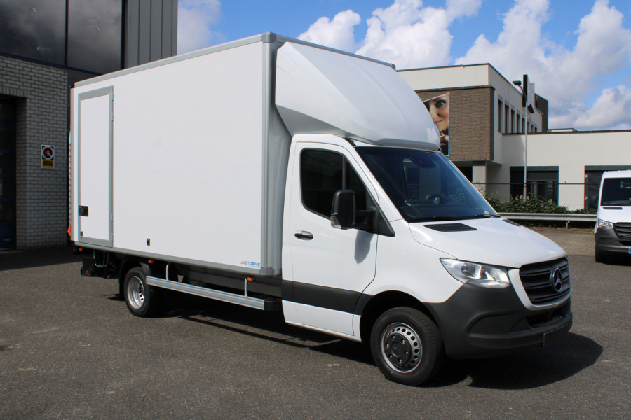 Mercedes-Benz Sprinter 515 CDI L3 Bakwagen met laadklep Dhollandia 1000 KG klep, MBUX met Apple Carplay / Android Auto