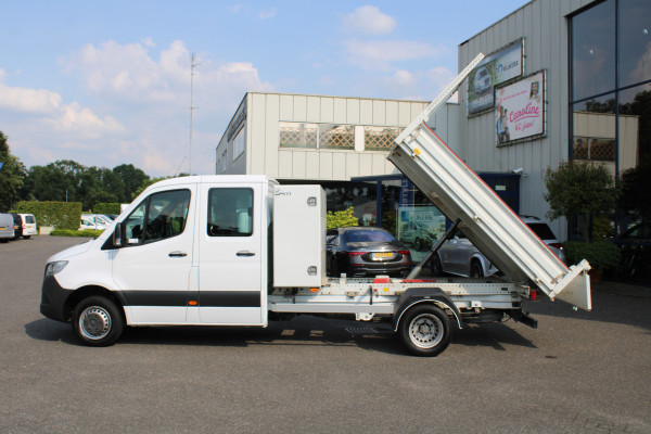 Mercedes-Benz Sprinter 514 CDI L3 DC Kipper 3500 KG trekhaak, MBUX met Apple Carplay / Android Auto