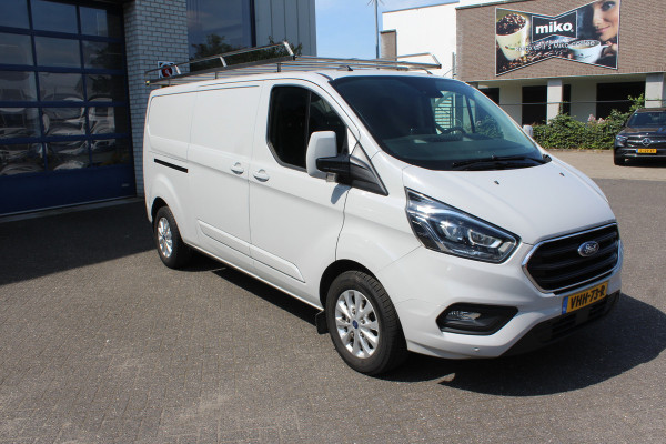 Ford Transit Custom 300L 2.0 TDCI 130 pk L2 Limited 3000 KG Trekhaak, Xenon, 2 Schuifdeuren