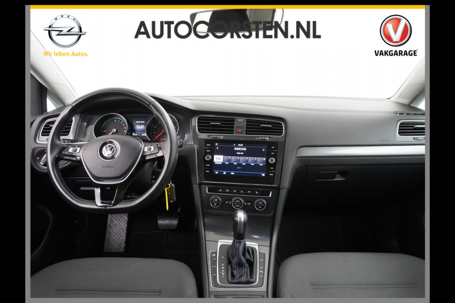 Volkswagen e-Golf Adap.Cruise Navi-Pro Warmtepomp App-Connect Apple Android MirrorLink Led Pdc Dab Tel. Usb Ecc Isofix 16''LM EDITION