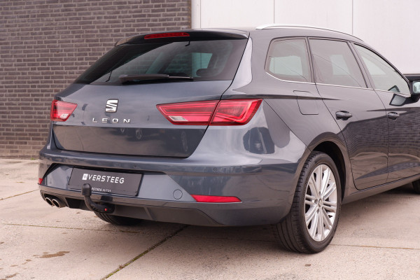 Seat León ST 1.5 TSI Xcellence Afn. trekhaak | Virtual | LED | Navi | PDC | Carplay | Clima