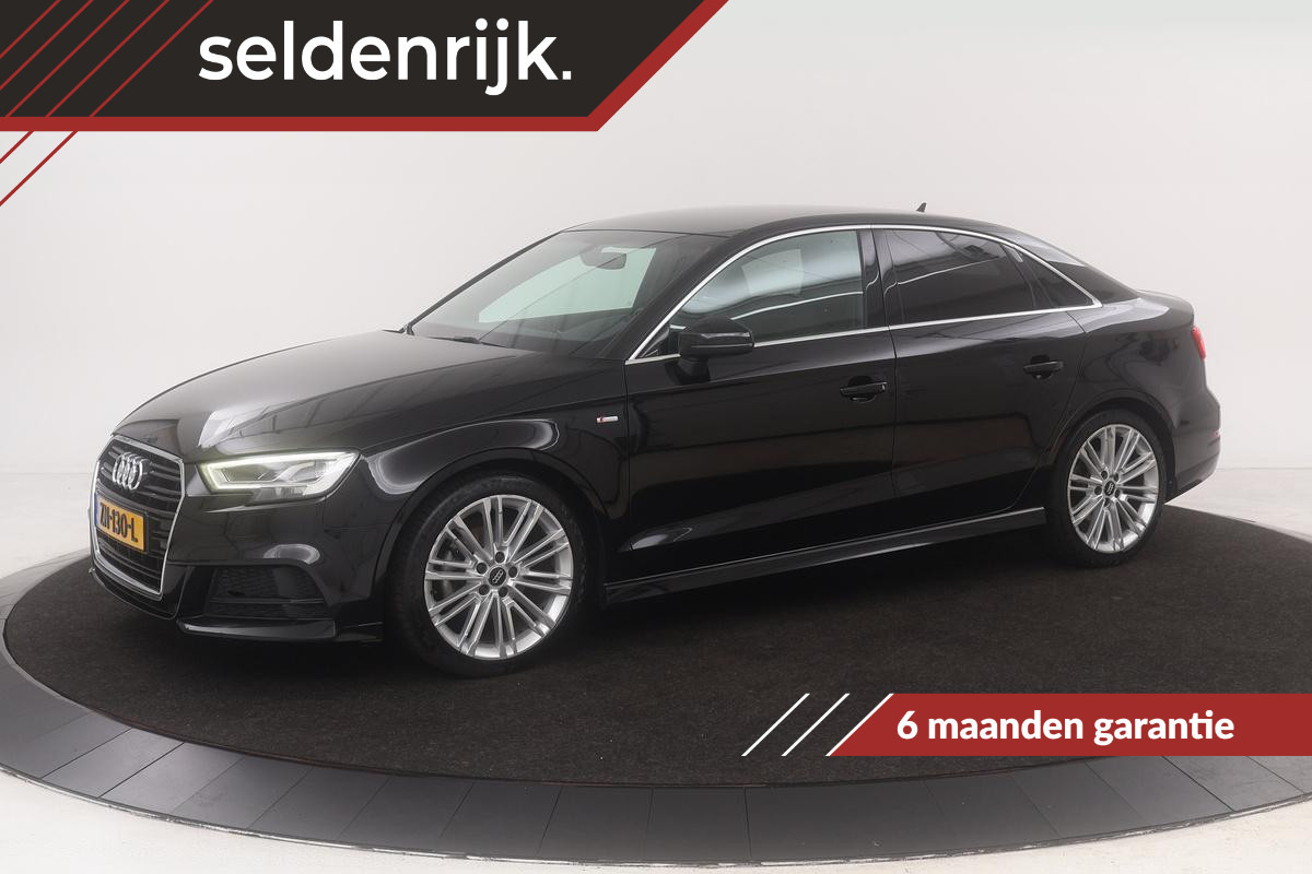 Audi A3 30 TFSI Sport S Line Edition | Navigatie | Full LED | Sportstoelen | Half leder | Climate control | Getint glas | Cruise control