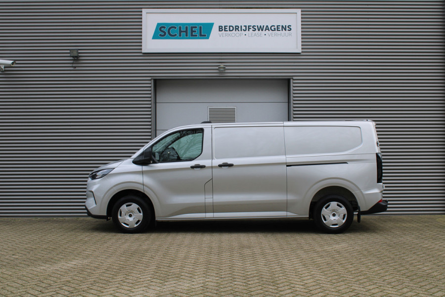 Ford Transit Custom 320 2.0 TDCI L2H1 Trend 136pk - Achterklep - 2x Schuifdeur - LED koplampen - Carplay - Android - Camera - Stoelverwarming - 70l