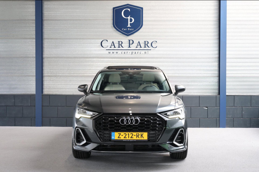 Audi Q3 Sportback 35 TFSI S-line LED/VIRTUAL/KEYLESS/LEER+S.VERWARMING/CAM/20" LMV/LINE/CRUISE/ECC/12 MDN GARANTIE!