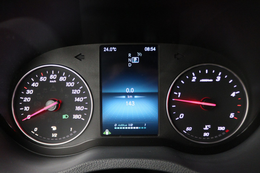 Mercedes-Benz Sprinter 319 CDI L2H2 Automaat 3-Zits, LED, Navigatie, Cruise, Camera, PDC, Apple CarPlay, Side-Steps, 18''