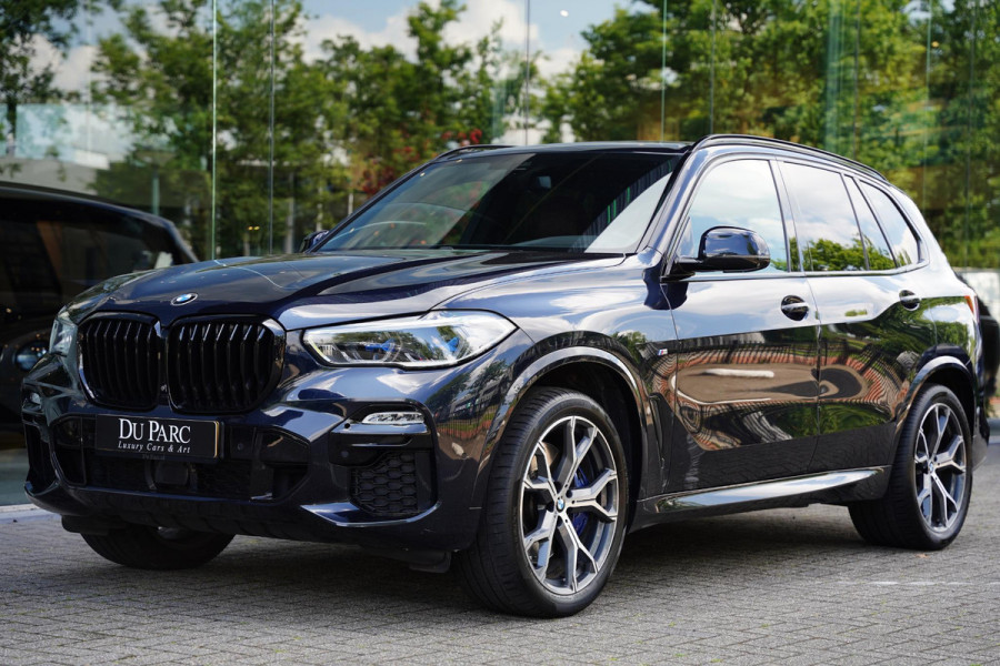 BMW X5 X-Drive 4.0i High Executive M-Pakket Panoramadak Bruin Leder