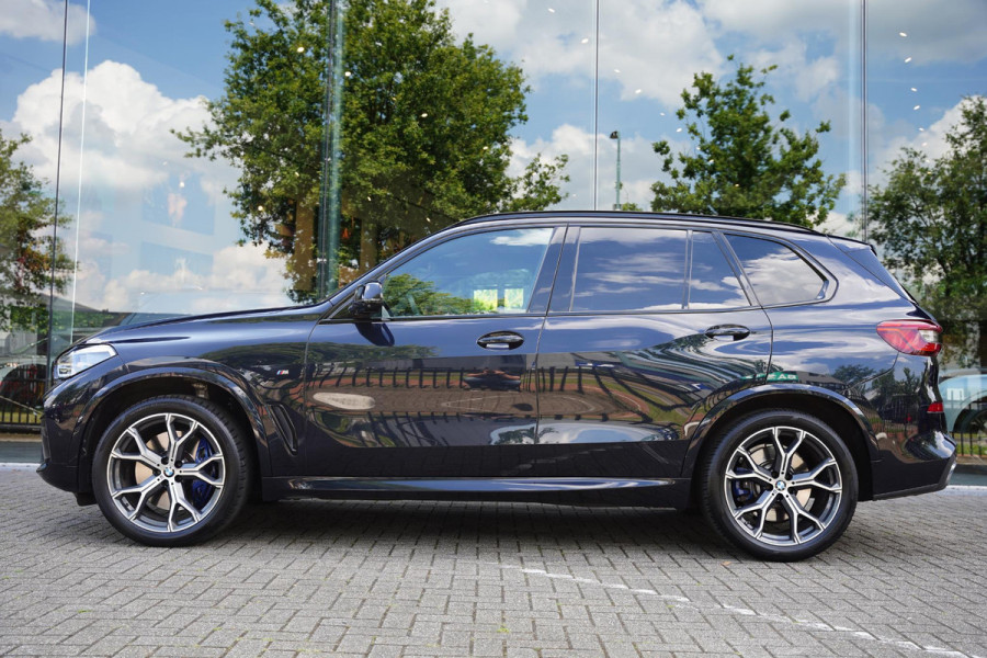 BMW X5 X-Drive 4.0i High Executive M-Pakket Panoramadak Bruin Leder