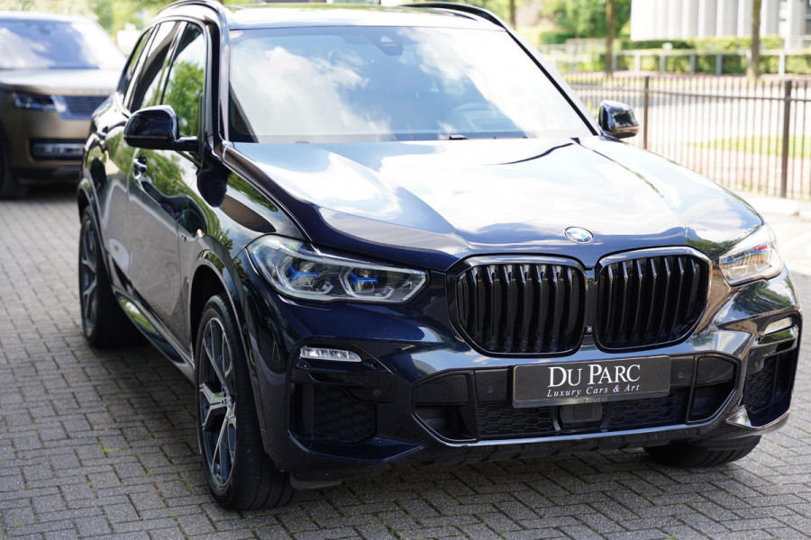 BMW X5 X-Drive 4.0i High Executive M-Pakket Panoramadak Bruin Leder