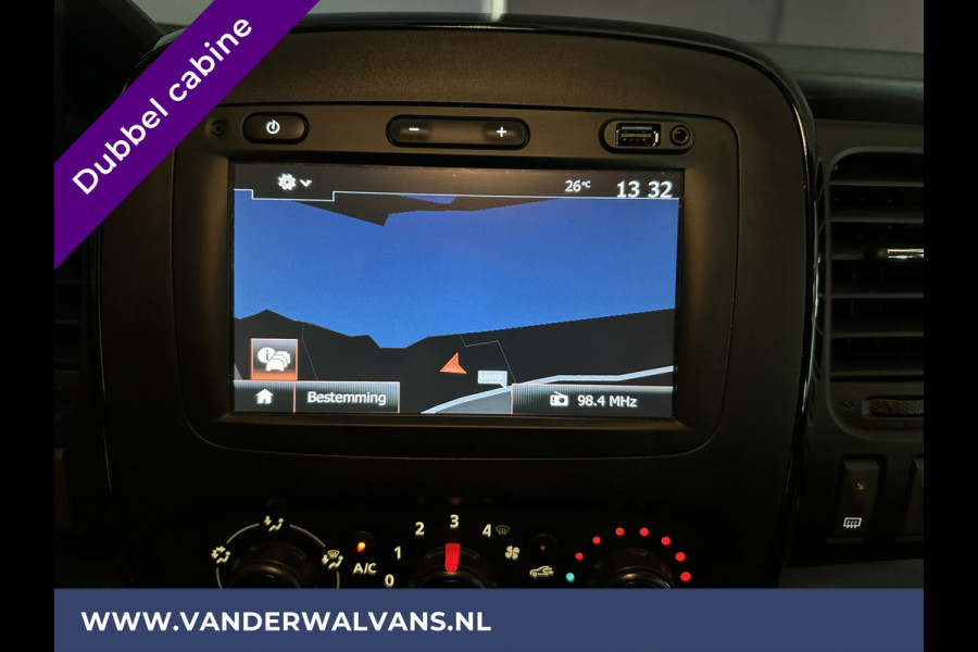 Opel Vivaro 1.6 CDTI L2H1 Dubbele Cabine Euro6 Airco | Navigatie | Camera | 6 Zits | Cruisecontrol Parkeersensoren, LED, Bijrijdersbank, Trekhaak