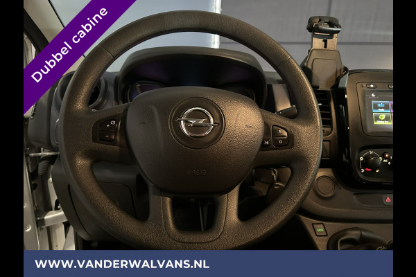 Opel Vivaro 1.6 CDTI L2H1 Dubbele Cabine Euro6 Airco | Navigatie | Camera | 6 Zits | Cruisecontrol Parkeersensoren, LED, Bijrijdersbank, Trekhaak