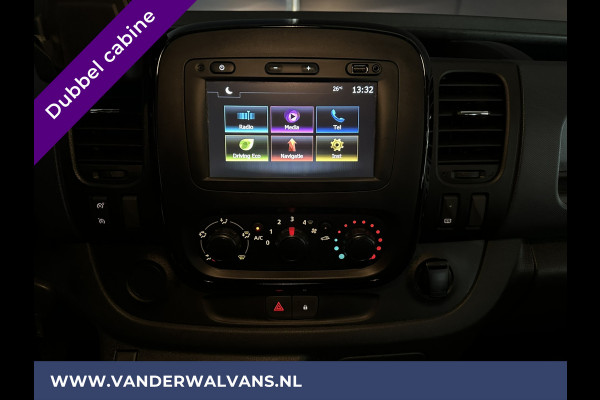 Opel Vivaro 1.6 CDTI L2H1 Dubbele Cabine Euro6 Airco | Navigatie | Camera | 6 Zits | Cruisecontrol Parkeersensoren, LED, Bijrijdersbank, Trekhaak