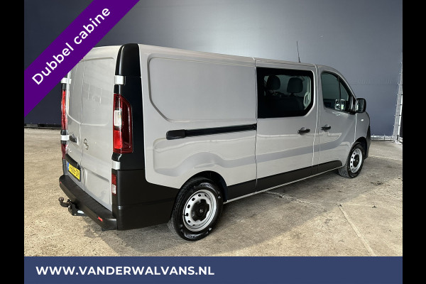 Opel Vivaro 1.6 CDTI L2H1 Dubbele Cabine Euro6 Airco | Navigatie | Camera | 6 Zits | Cruisecontrol Parkeersensoren, LED, Bijrijdersbank, Trekhaak