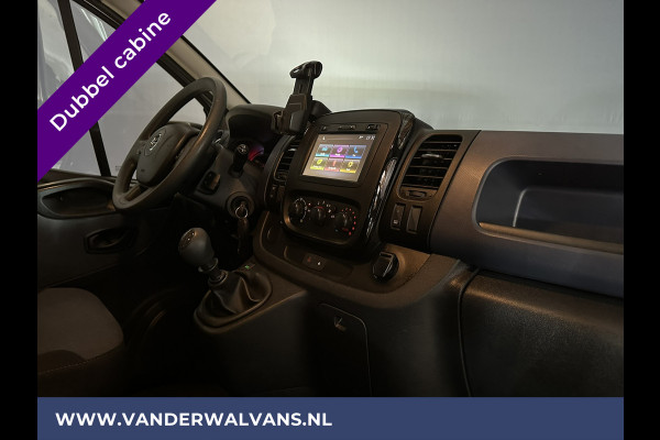 Opel Vivaro 1.6 CDTI L2H1 Dubbele Cabine Euro6 Airco | Navigatie | Camera | 6 Zits | Cruisecontrol Parkeersensoren, LED, Bijrijdersbank, Trekhaak