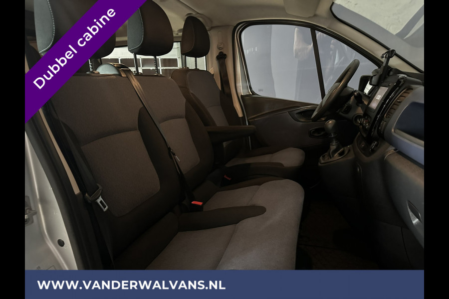 Opel Vivaro 1.6 CDTI L2H1 Dubbele Cabine Euro6 Airco | Navigatie | Camera | 6 Zits | Cruisecontrol Parkeersensoren, LED, Bijrijdersbank, Trekhaak