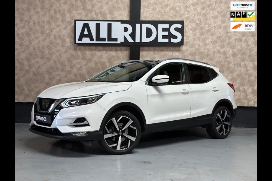 Nissan QASHQAI 1.2 Tekna + NAP | Pano | Automaat | Cruise control | keyless | 360 camera | DAB