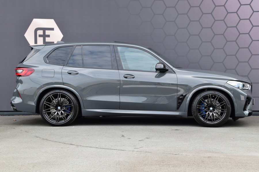 BMW X5M COMPETITION | BTW AUTO | LAMBORGHINI GRIGIO TELESTO | ADAPTIVE | MASSAGE | VOL LEDER | HEAD UP | CARBON INTERIEUR | SKY LOUNGE P