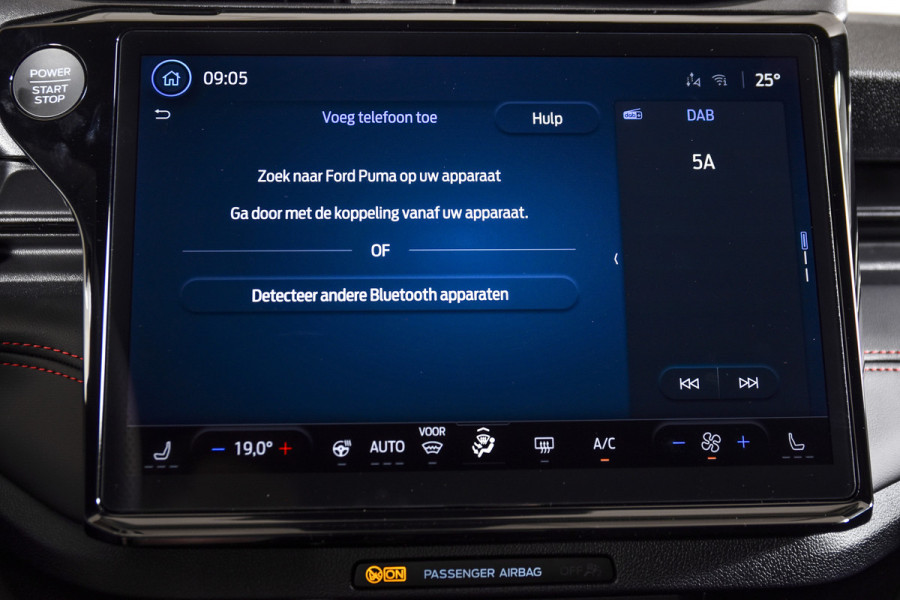 Ford Puma 1.0 EcoBoost 125 PK Hybrid ST-Line - Automaat Nieuw model | Dig. Cockpit | Cruise | Stoel-+Stuurverw. | PDC | Camera | NAV+App. connect | ECC | LM 17" |