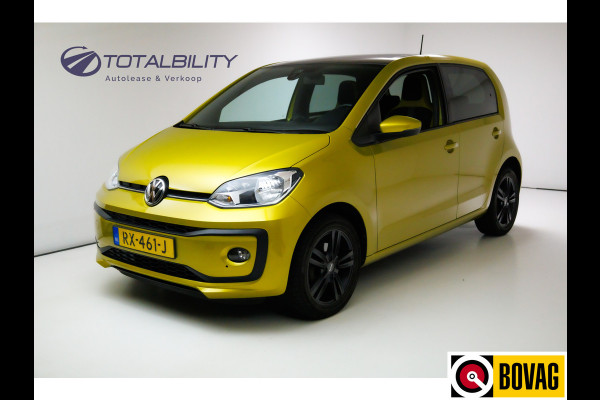 Volkswagen up! 1.0 BMT high up! Black Style Panoramadak, Stoelverwarming, LMV, Black pakket, PDC, Cruise control