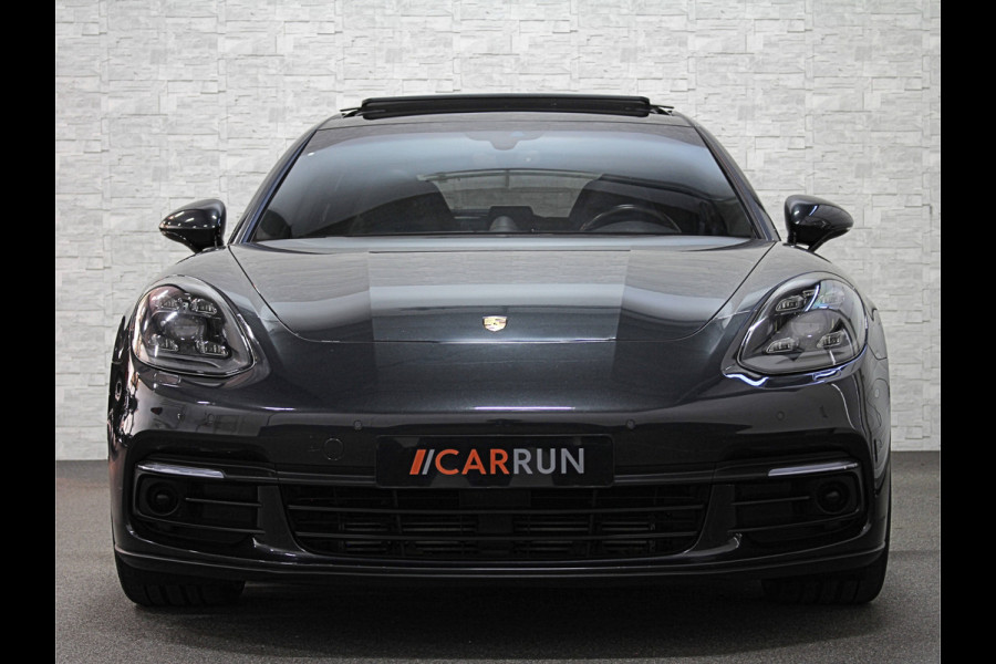 Porsche Panamera Sport Turismo 3.0 4 | Panorama | Massage | ACC | Stoelventilatie | Sport-Chrono | Keyless-Go | PDLS+ | Leder | Sfeerverlichting | BOSE | 21'' | Memory | Comfortstoelen | Dodehoek | Lane Assist |