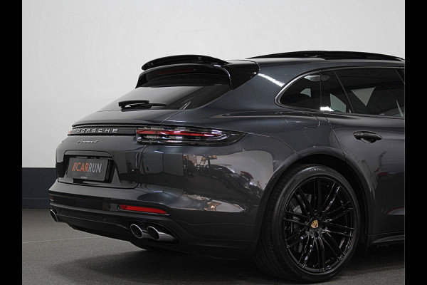 Porsche Panamera Sport Turismo 3.0 4 | Panorama | Massage | ACC | Stoelventilatie | Sport-Chrono | Keyless-Go | PDLS+ | Leder | Sfeerverlichting | BOSE | 21'' | Memory | Comfortstoelen | Dodehoek | Lane Assist |