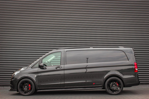 Mercedes-Benz Vito EXTRA LANG BLACK EDITION AMG- EDITION / AUTOMAAT / DIRECT RIJDEN / FULL OPTIONS / VERLAAGD / UNIEK / NAVIGATIE