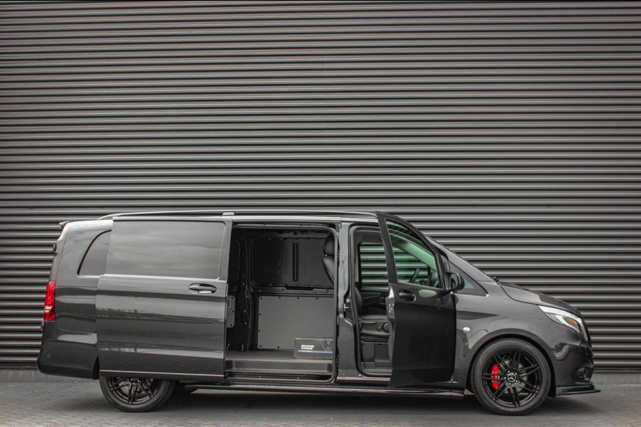 Mercedes-Benz Vito EXTRA LANG BLACK EDITION AMG- EDITION / AUTOMAAT / DIRECT RIJDEN / FULL OPTIONS / VERLAAGD / UNIEK / NAVIGATIE