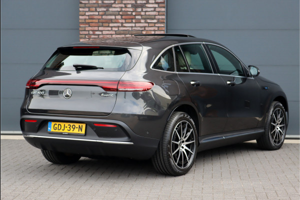 Mercedes-Benz EQC 400 4-MATIC AMG Line 80 kWh | Schuifdak | Distronic+ | Memory | Verwamd Stuurwiel | Stoelventilatie | HUD | Keyless Go | Surround Camera | Rijassistentiepakket |