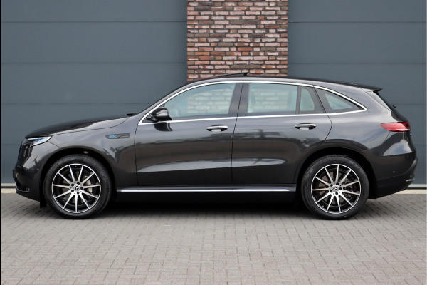 Mercedes-Benz EQC 400 4-MATIC AMG Line 80 kWh | Schuifdak | Distronic+ | Memory | Verwamd Stuurwiel | Stoelventilatie | HUD | Keyless Go | Surround Camera | Rijassistentiepakket |