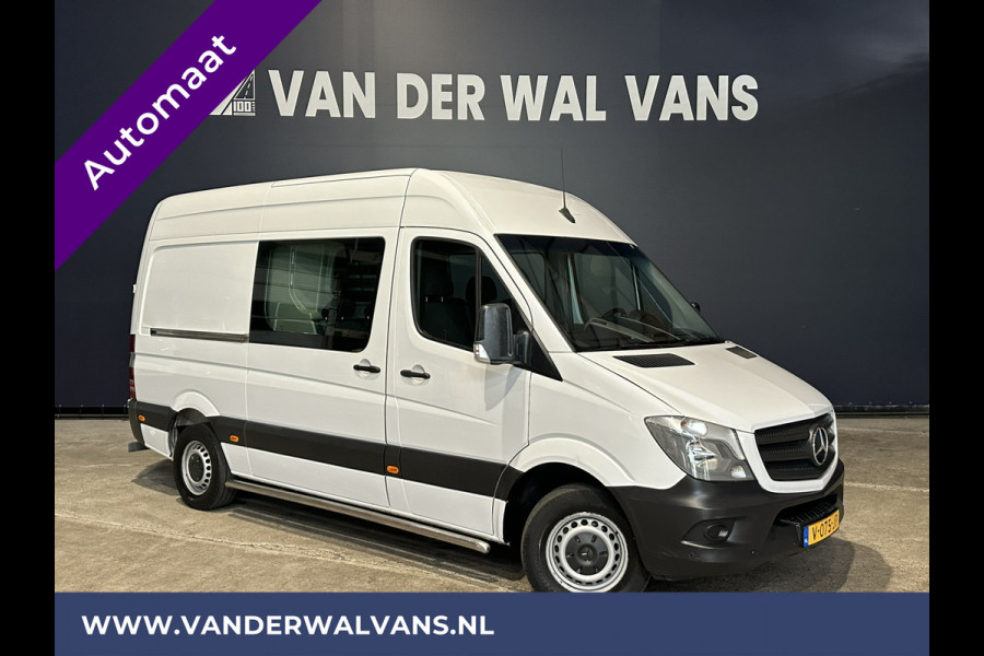 Mercedes-Benz Sprinter 311 CDI Automaat L2H2 Dubbele cabine 7 Persoons Euro6 Airco | Navigatie | Trekhaak Parkeersensoren, Sidebars