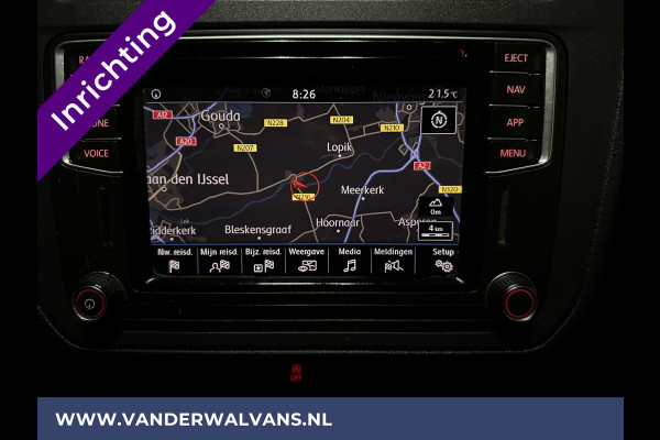 Volkswagen Caddy 2.0 TDI 102pk L2H1 inrichting Euro6 Airco | Navigatie | Apple Carplay | Cruisecontrol Android Auto, 1500kg Trekhaak, Zijdeur