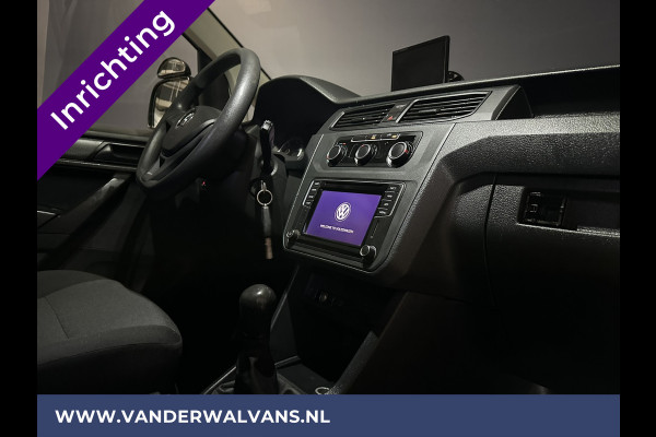 Volkswagen Caddy 2.0 TDI 102pk L2H1 inrichting Euro6 Airco | Navigatie | Apple Carplay | Cruisecontrol Android Auto, 1500kg Trekhaak, Zijdeur