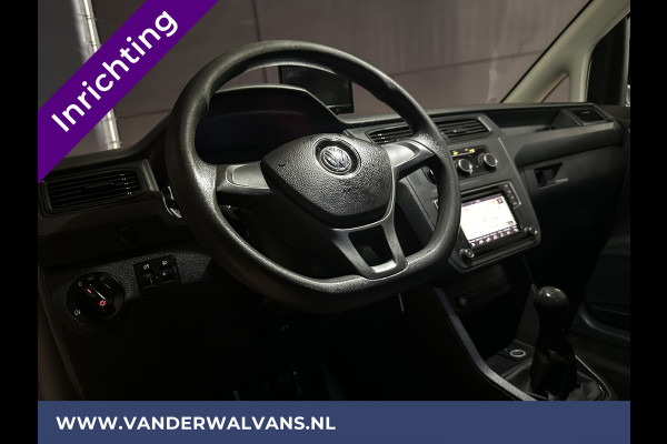 Volkswagen Caddy 2.0 TDI 102pk L2H1 inrichting Euro6 Airco | Navigatie | Apple Carplay | Cruisecontrol Android Auto, 1500kg Trekhaak, Zijdeur