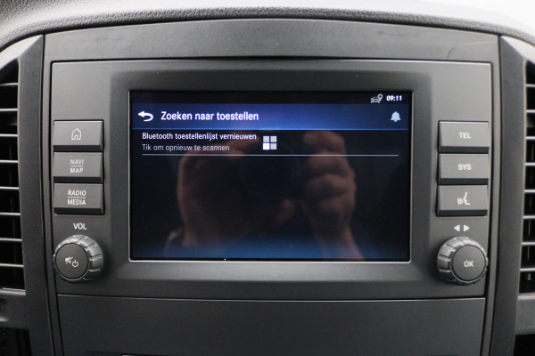 Mercedes-Benz Vito 116 CDI Extra Lang Automaat 3-Zits, Airco, Navigatie, Camera, Apple CarPlay, Cruise, Achterdeuren 270°