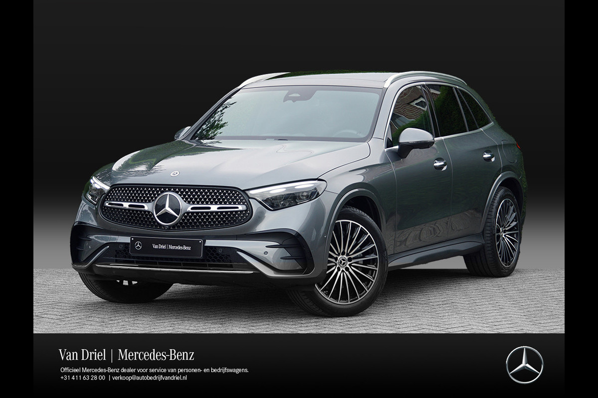 Mercedes-Benz GLC GLC 300 e 4M AMG Line | Achterasbesturing Luchtvering Burmester Trekhaak Rijassistentie