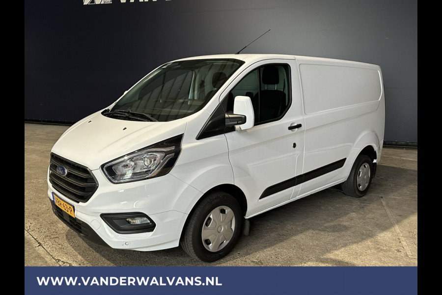 Ford Transit Custom 2.0 TDCI L1H1 Euro6 Airco | 2500kg trekvermogen | Parkeersensoren | LED CruiseControl, Bijrijdersbank, achterklep