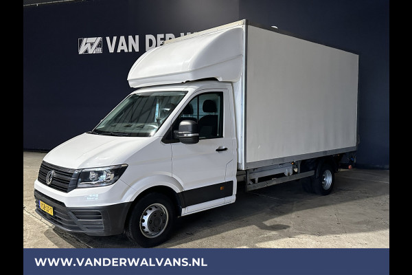 Volkswagen Crafter 50 2.0 TDI 177pk **BPM VRIJ voor de Ondernemer** Bakwagen Dubbel Lucht Laadklep Zijdeur Euro6 Airco | Camera Apple Carplay, Android Auto, Chauffeursstoel, Cruisecontrol, Bijrijdersbank