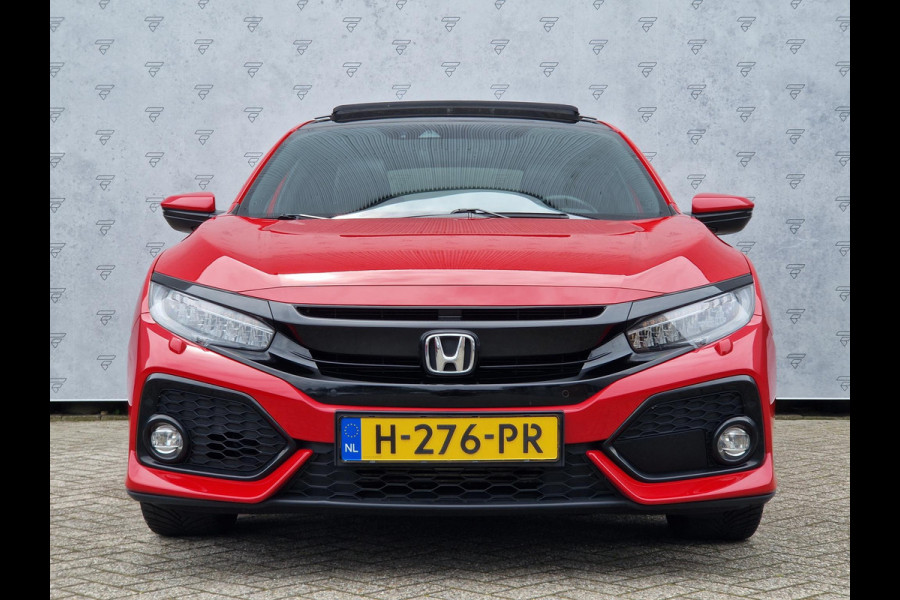 Honda Civic 1.0 i-VTEC Executive Automaat | Leder | Panoramdak | Navi | PDC | Android Auto/Apple CarPlay | Stoelverwarming | BSD |