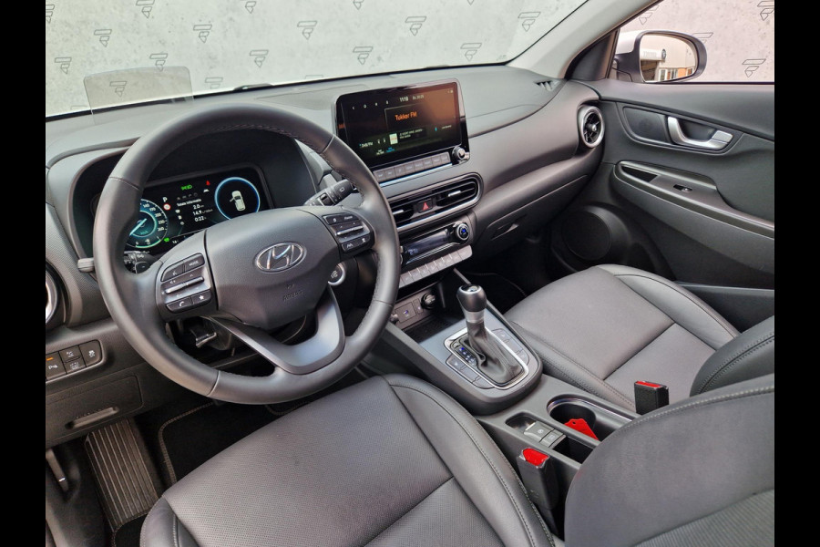 Hyundai Kona 1.6 GDI Hybrid Premium Automaat | HUD | Clima | Camera | PDC | Navi | Key-less | LED | Stoelverwarming |