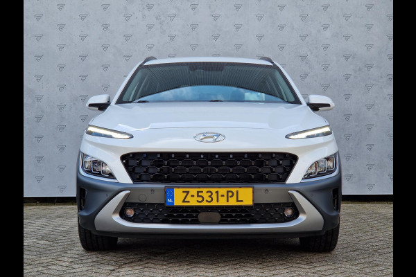 Hyundai Kona 1.6 GDI Hybrid Premium Automaat | HUD | Clima | Camera | PDC | Navi | Key-less | LED | Stoelverwarming |